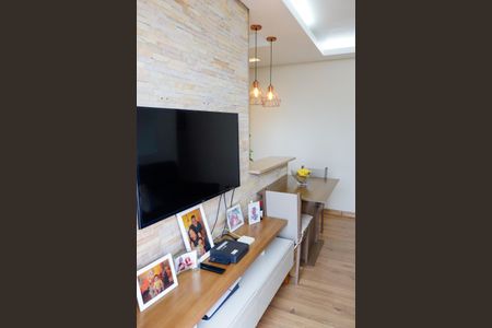 sala de apartamento para alugar com 2 quartos, 48m² em Santa Maria, Osasco