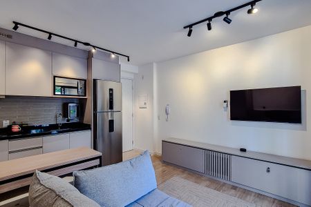 Sala de kitnet/studio para alugar com 1 quarto, 27m² em Perdizes, São Paulo