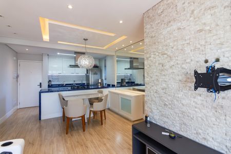 Sala de apartamento à venda com 3 quartos, 77m² em Vila Pirajussara, Osasco