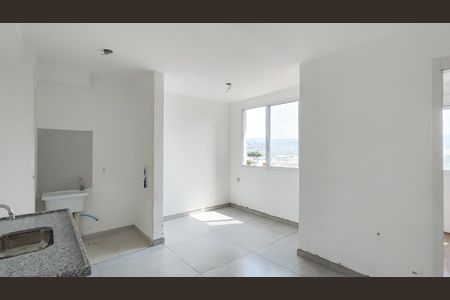Sala de Jantar e Cozinha de apartamento para alugar com 2 quartos, 35m² em Vila Hebe, São Paulo