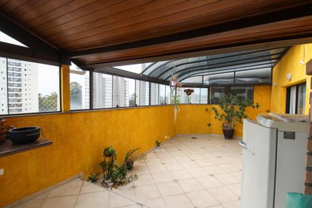 Varanda de apartamento para alugar com 3 quartos, 140m² em Vila Indiana, São Paulo
