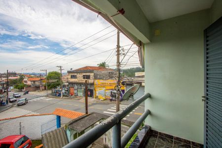 Varanda da sala de casa para alugar com 1 quarto, 54m² em Vila Humaita, Santo André