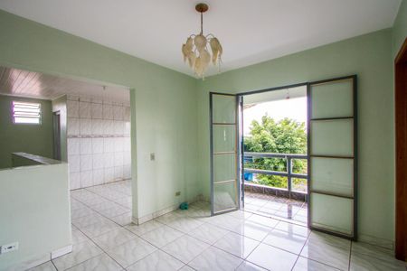 Sala de casa para alugar com 1 quarto, 54m² em Vila Humaita, Santo André