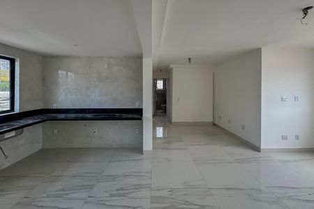 Sala e Cozinha de apartamento para alugar com 3 quartos, 73m² em Santa Cruz, Belo Horizonte