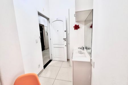 Sala de apartamento à venda com 1 quarto, 28m² em Ipanema, Rio de Janeiro