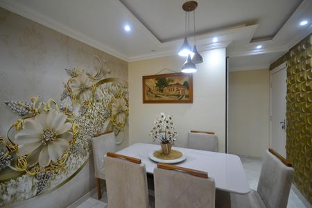 Sala de apartamento para alugar com 3 quartos, 57m² em Jardim Jasmim, Nova Iguaçu