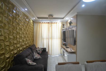 Sala de apartamento para alugar com 3 quartos, 57m² em Jardim Jasmim, Nova Iguaçu