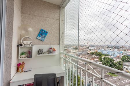 Varanda de apartamento para alugar com 2 quartos, 52m² em Suiço, São Bernardo do Campo