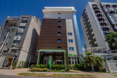 Fachada de kitnet/studio à venda com 1 quarto, 24m² em Bom Fim, Porto Alegre