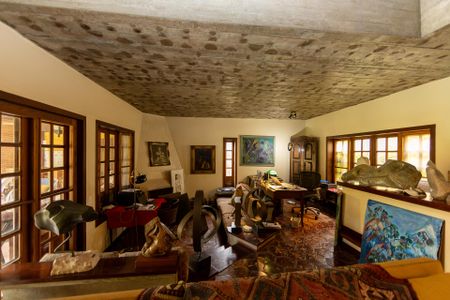 Sala de casa de condomínio à venda com 6 quartos, 502m² em Alphaville Residencial Um, Barueri