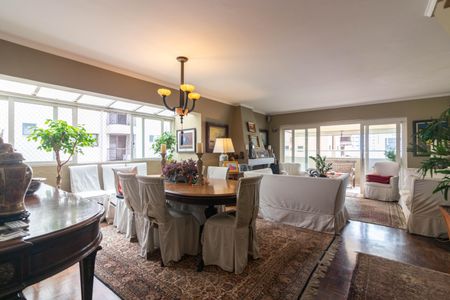 Sala de apartamento para alugar com 3 quartos, 192m² em Moema, São Paulo