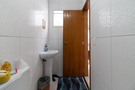 Banheiro de apartamento à venda com 1 quarto, 32m² em Jardim Cotinha, São Paulo