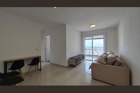 Sala de apartamento para alugar com 3 quartos, 72m² em Vila Scarpelli, Santo André