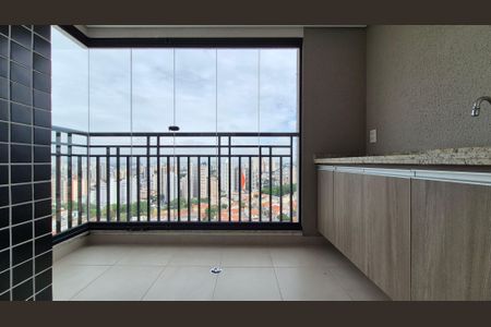 Varanda de apartamento para alugar com 3 quartos, 72m² em Vila Scarpelli, Santo André
