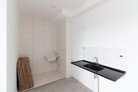 Sala - Cozinha de apartamento para alugar com 2 quartos, 35m² em Jaguaré, São Paulo