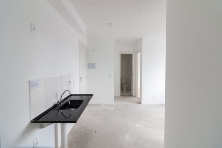 Sala - Cozinha de apartamento para alugar com 2 quartos, 35m² em Jaguaré, São Paulo