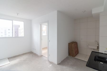 Sala - Cozinha de apartamento para alugar com 2 quartos, 35m² em Jaguaré, São Paulo