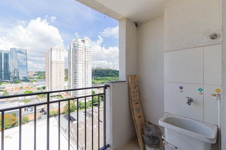 Varanda da Sala de apartamento à venda com 2 quartos, 36m² em Vila Cruzeiro, São Paulo