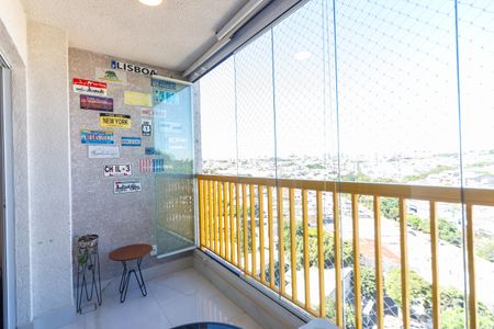 Varanda gourmet de apartamento à venda com 2 quartos, 56m² em Bela Vista, Osasco