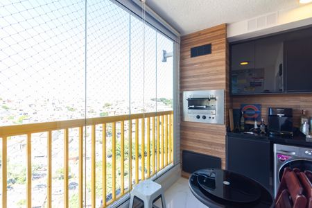 Varanda gourmet de apartamento à venda com 2 quartos, 56m² em Bela Vista, Osasco