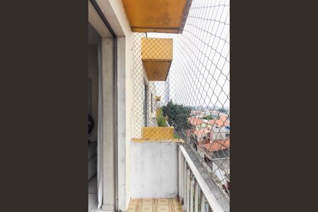 Varanda da Sala de apartamento à venda com 2 quartos, 63m² em Jardim Sao Sebastiao, São Paulo