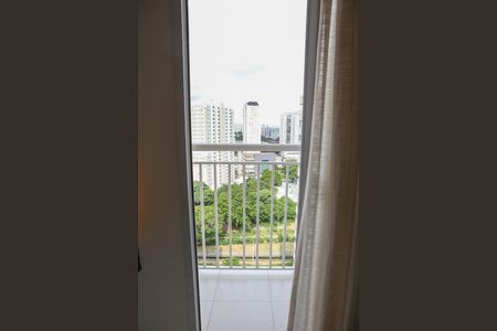Vista Sala de apartamento para alugar com 1 quarto, 28m² em Várzea da Barra Funda, São Paulo