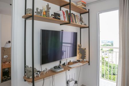 Sala de apartamento para alugar com 1 quarto, 28m² em Várzea da Barra Funda, São Paulo