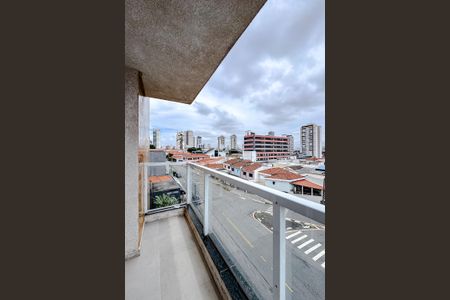 Varanda da Sala de apartamento para alugar com 2 quartos, 44m² em Vila Bertioga, São Paulo