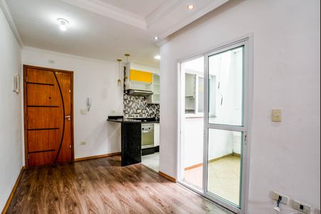 Sala de apartamento para alugar com 2 quartos, 42m² em Jardim Santo André, Santo André