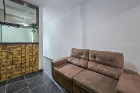 Sala de apartamento para alugar com 2 quartos, 65m² em Vila Julia, Guarujá