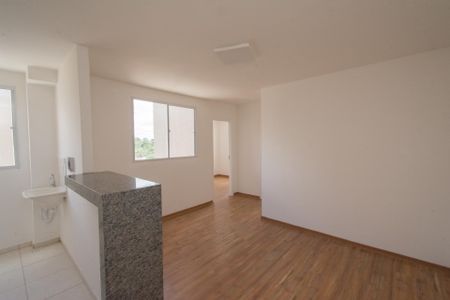 Sala de apartamento à venda com 2 quartos, 56m² em Bernardo Monteiro, Contagem