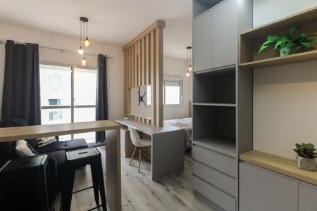Studio - Sala de kitnet/studio para alugar com 1 quarto, 33m² em Penha de França, São Paulo