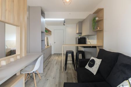 Studio - Sala de kitnet/studio para alugar com 1 quarto, 33m² em Penha de França, São Paulo