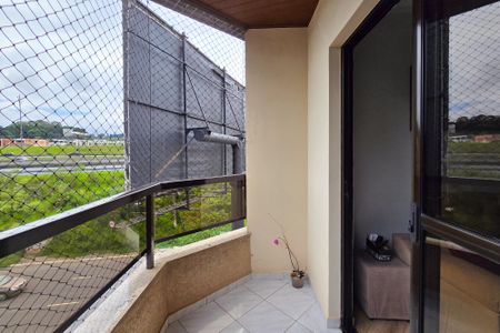 Sacada de apartamento à venda com 3 quartos, 101m² em Vila Euclides, São Bernardo do Campo