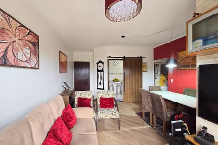 Sala de apartamento à venda com 3 quartos, 101m² em Vila Euclides, São Bernardo do Campo