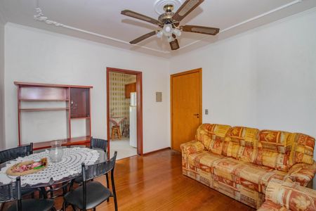 Sala de apartamento à venda com 1 quarto, 50m² em Cristo Redentor, Porto Alegre