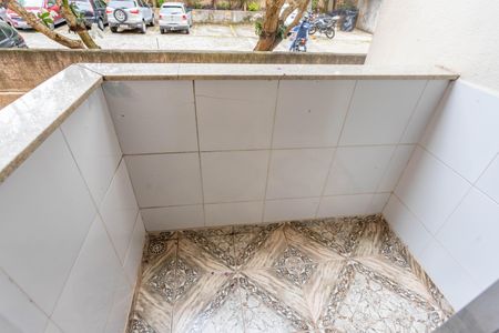 Varanda de apartamento à venda com 2 quartos, 60m² em Campanário, Diadema