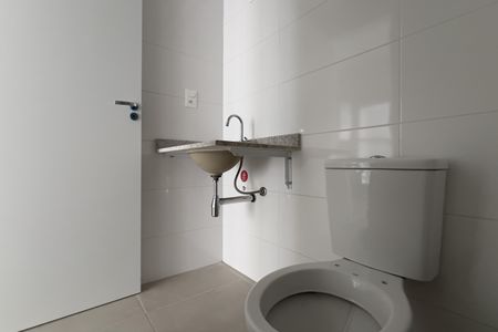 Banheiro de apartamento à venda com 1 quarto, 31m² em Picanço, Guarulhos