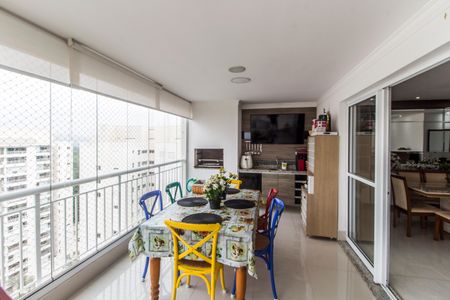 Varanda gourmet de apartamento para alugar com 3 quartos, 158m² em Tamboré, Santana de Parnaíba