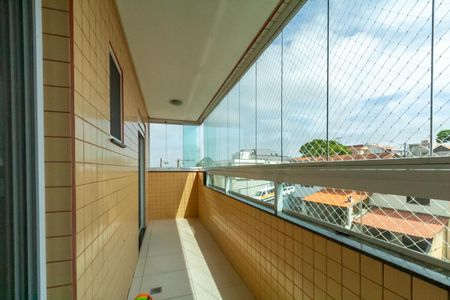 Varanda Gourmet de apartamento à venda com 2 quartos, 73m² em Vila Luiz Casa, São Bernardo do Campo