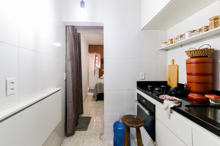 Cozinha e Área de Serviço de kitnet/studio para alugar com 1 quarto, 30m² em Vila Butantã, São Paulo