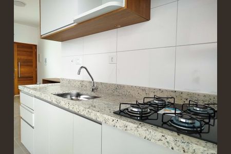 Cozinha - cooktop de kitnet/studio para alugar com 1 quarto, 30m² em Vila Alpina, São Paulo
