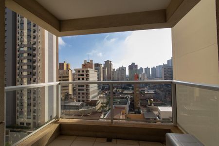 Varanda de kitnet/studio para alugar com 1 quarto, 45m² em Bosque, Campinas