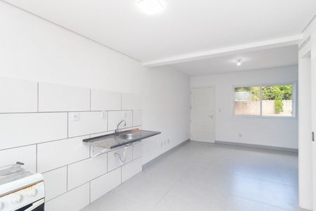Cozinha de casa de condomínio para alugar com 1 quarto, 55m² em Santa Tereza, Porto Alegre