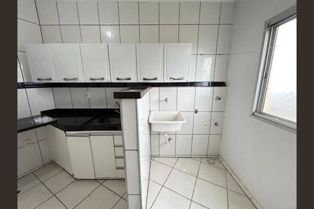 Cozinha de apartamento para alugar com 2 quartos, 46m² em Tubalina, Uberlândia