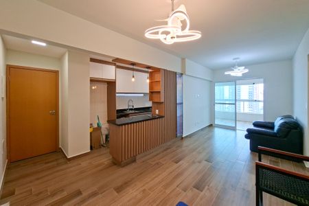 Sala de apartamento para alugar com 2 quartos, 59m² em Cidade Beira Mar, Praia Grande