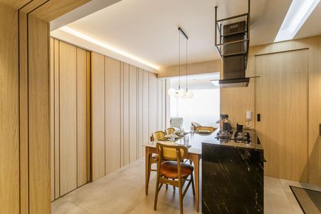 Sala de apartamento para alugar com 1 quarto, 54m² em Vila Nova Conceição, São Paulo