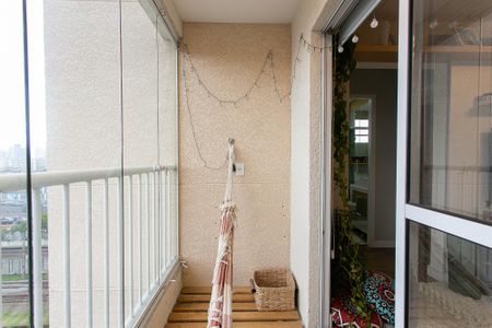 Varanda da Sala de apartamento à venda com 2 quartos, 50m² em Guaiauna, São Paulo