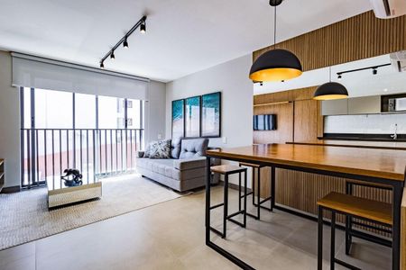 Sala de kitnet/studio para alugar com 1 quarto, 48m² em Auxiliadora, Porto Alegre