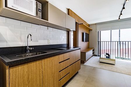Cozinha de kitnet/studio para alugar com 1 quarto, 48m² em Auxiliadora, Porto Alegre